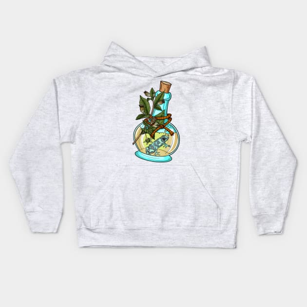 Deadly Frog Kids Hoodie by CCola-Creations